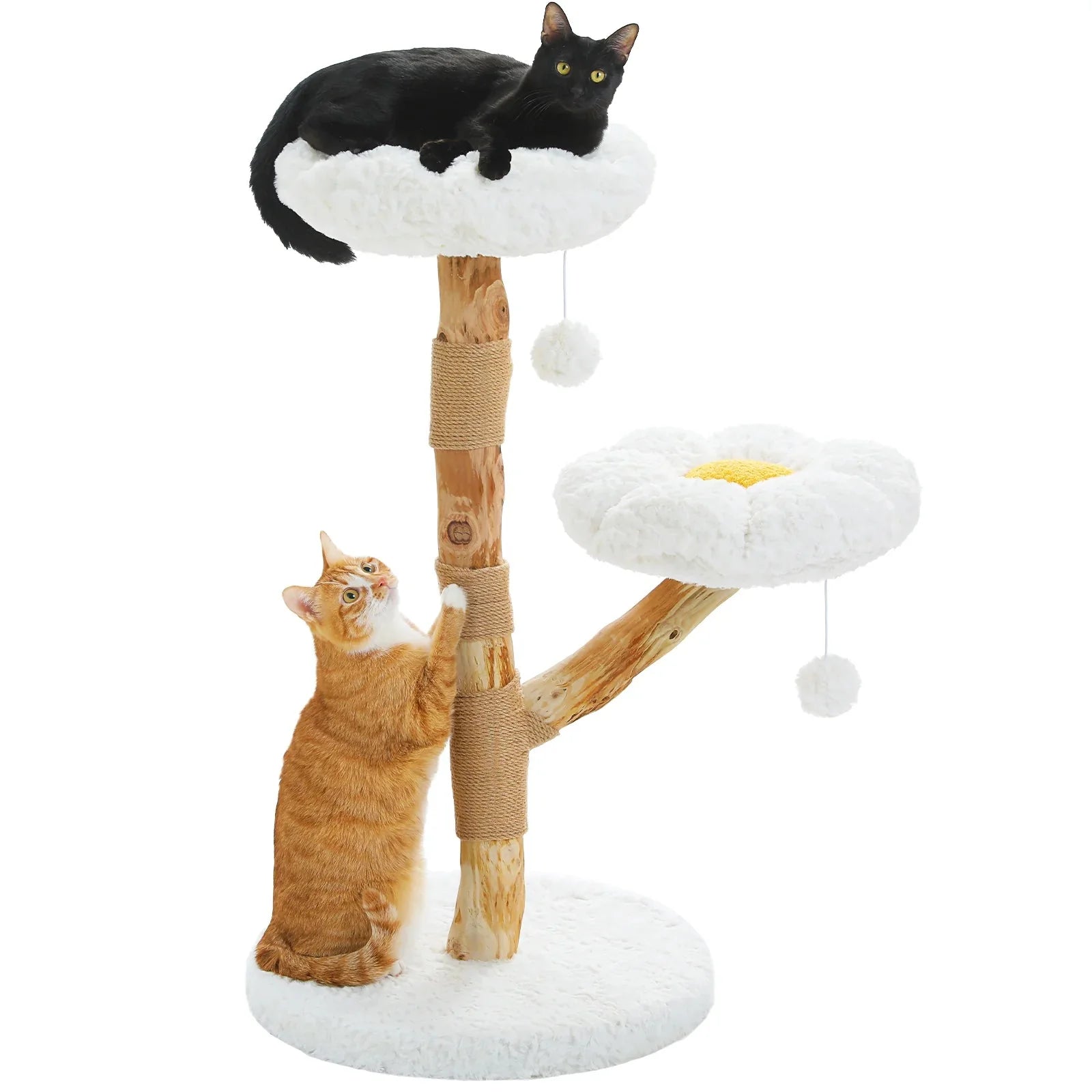 Blossom Cat Tree Real Wood