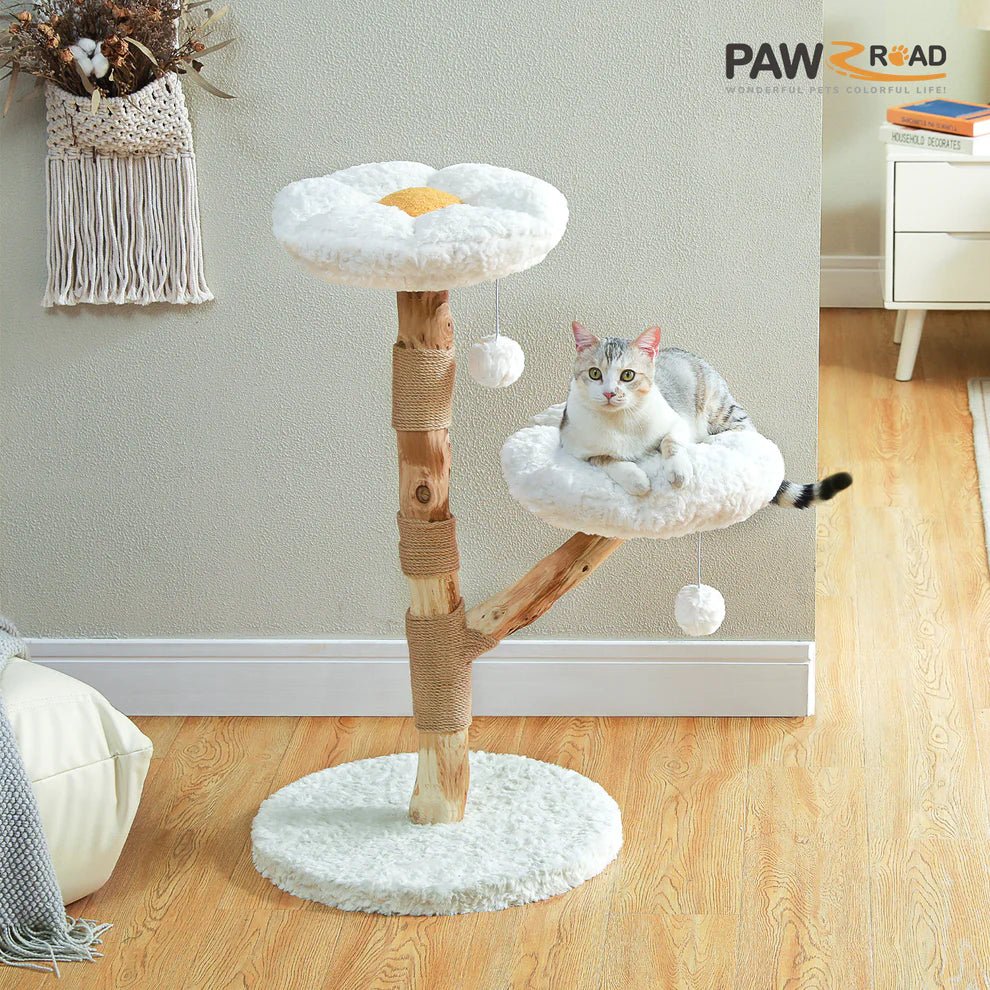 Blossom Cat Tree Real Wood