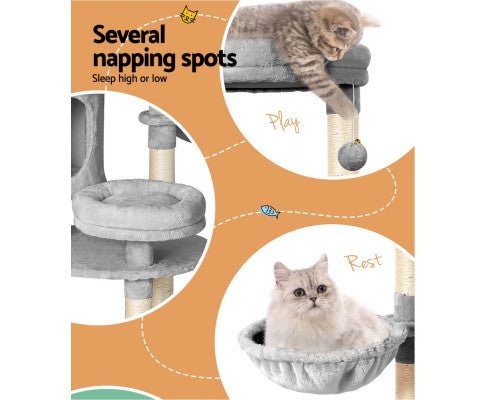 Cara Cat Tree Tower - 123cm